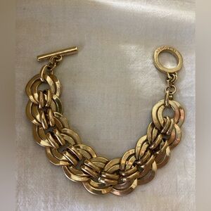 C Wonder Chunky Chain Statement Bracelet Toggle Clasp‎